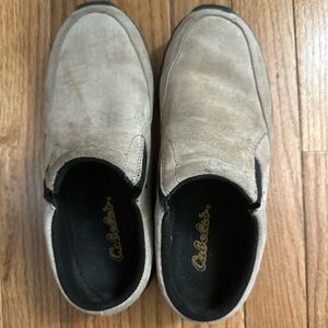 Cabela's Women’s Tan Slip-On Shoes Comfort Trail Hiking Mule Clog shoes Size 7 M